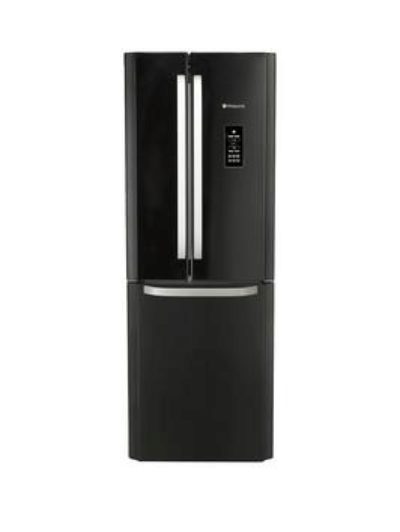 Hotpoint Ffu3Dgk American Style 70Cm Frost Free Fridge Freezer - Black